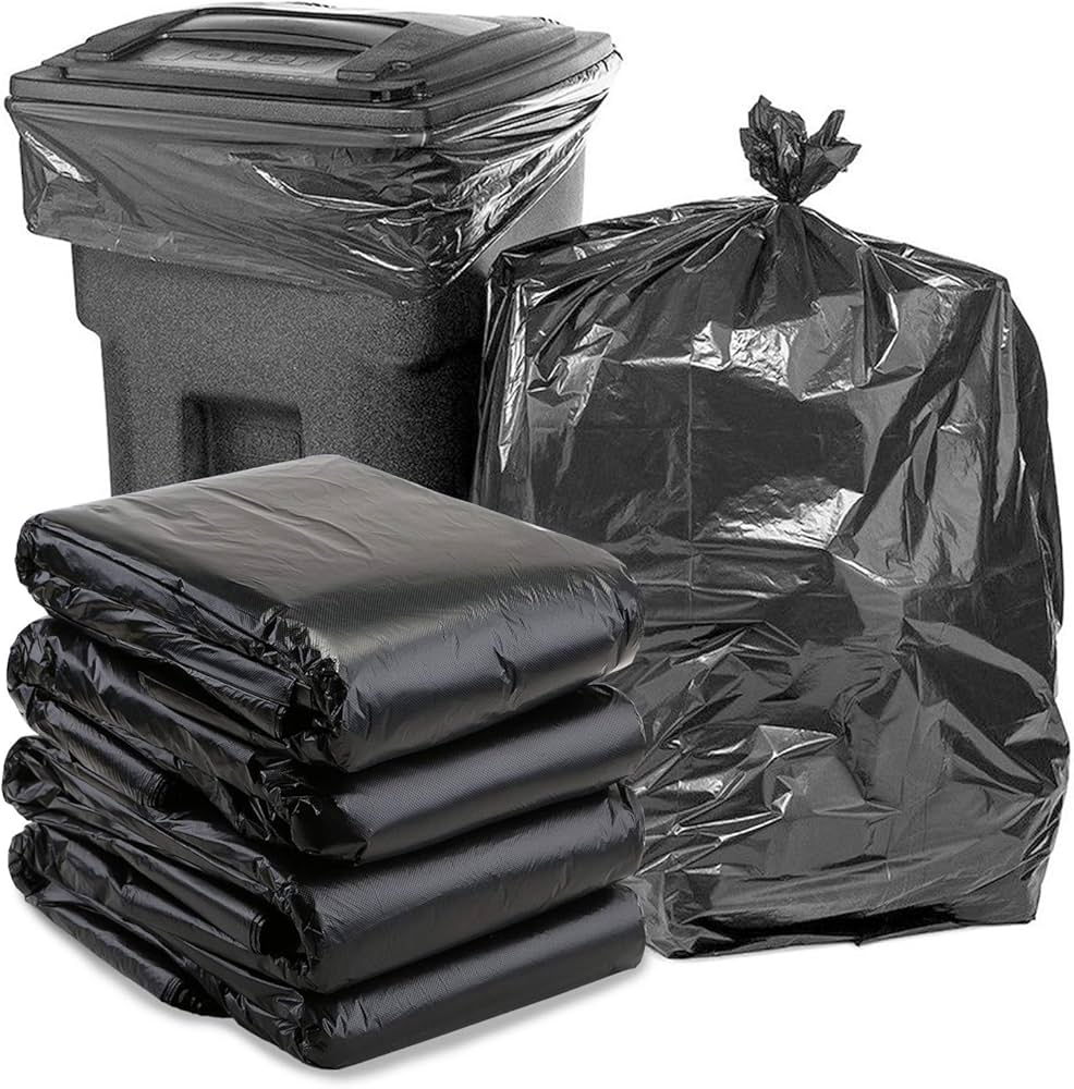 أكياس نفايات 124 × 140 – كبير – 25 قطعة